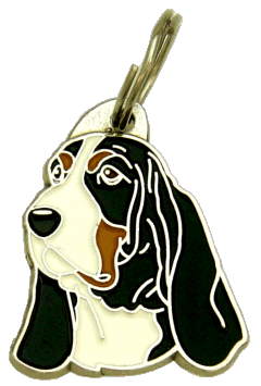 BASSET HOUND - Medagliette per cani, medagliette per cani incise, medaglietta, incese medagliette per cani online, personalizzate medagliette, medaglietta, portachiavi